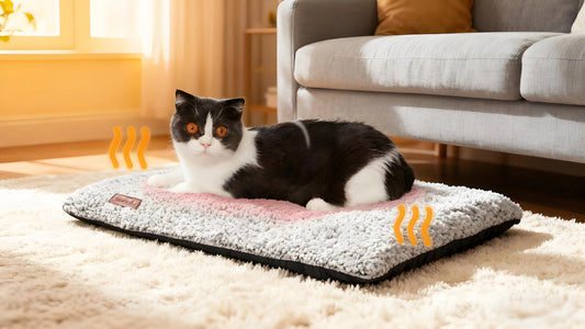 Self-Heating Cat Bed - All-Day Warmth and Protection for Your Pet, Combining Comfort and Safety